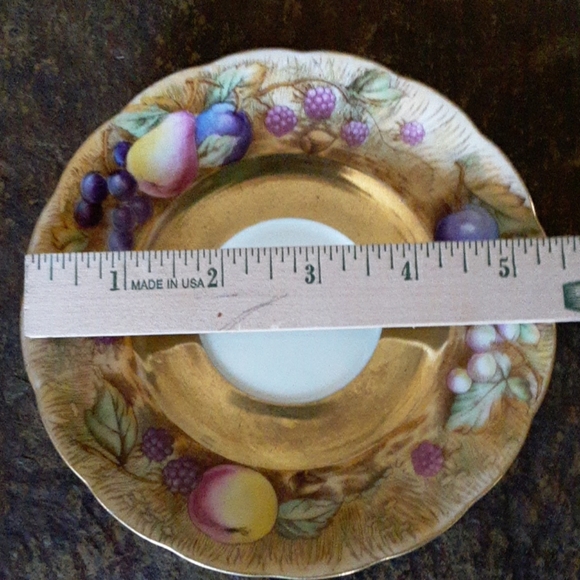 American Beauty Occupied Japan Saucer - Picture 2 of 9